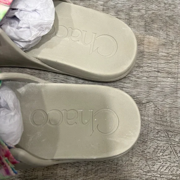 Chaco Light Tie Dye Chillos Slip On Slides Size 6 US $50 - Picture 4 of 7